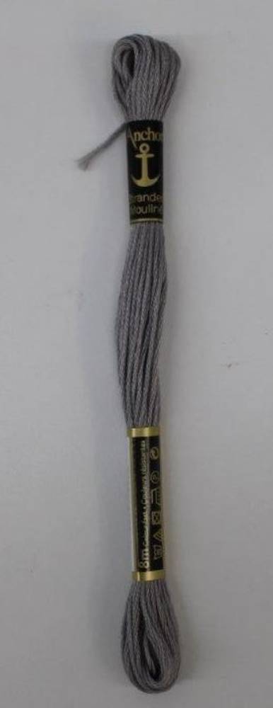 Stranded Cotton Cross Stitch Threads - Greys Shades